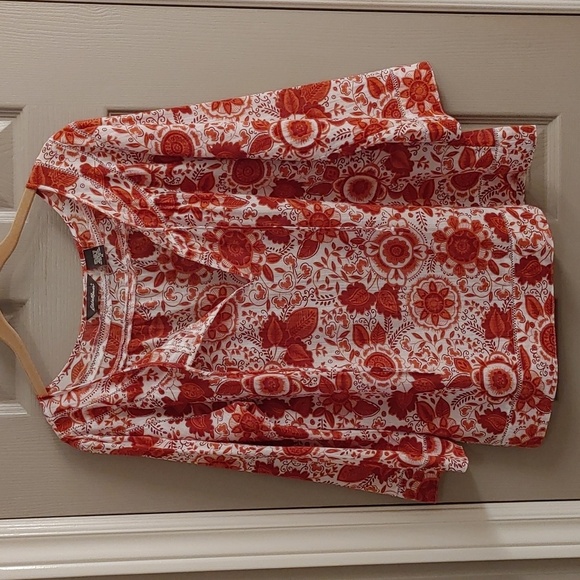 Women's Eddie Bauer Bohemian Cotton Top Size Medium - Picture 3 of 8